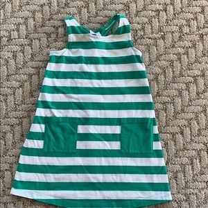 Hanna Andersson racerback stripe dress